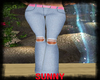 *SW*Pink Belt Jean Flare