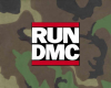 Camo RUN DMC Tee T Shirt