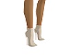 Cream Ankle Boots