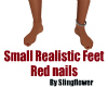 Small Feet Red Ped