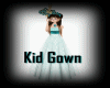 Kid Teal Gown