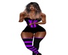 Halo Purp & Blk Fit