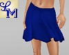 !LM Flirty Blue Skirt