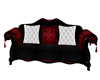 Black & Red Sofa