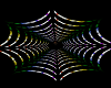 Rainbow Spider Web Light