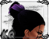 {Ji-Mo}Black+Purple Hair
