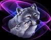 purple wolf light