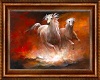 2 white horses