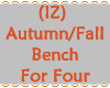 IZ Autumn Bench For Four