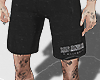 black shorts+tattoo