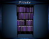 (F) Bookcase Purple