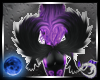 Neon Purple Heart Tails