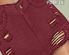 PinkWine Denim Skirt RLS