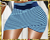 BLUE STRIPES MINI SKIRT