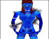 electric blue demon skin