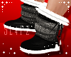 !!S Christmas Fur Boots