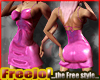 [Free] Dress PVC Pink