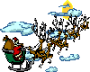 Animated Santa & Sleigh