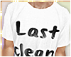 Last T-shirt