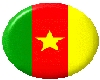 Camaroonian flag button