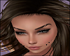 Female Head Cut Eyebrows