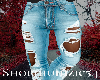 Distressed Jeans Blue