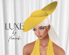 LUXE Derby Hat Goldenrod