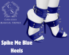 Spike Me Blue Heels