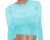 Soft Baby Aqua Sweater