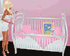 Nursery Crib Pink