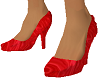 heels satin red