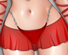Red sexy skirt