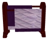 Purple Blanket Rack