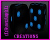 Black&Blue Kiss DIce 