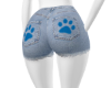 Blue jean shorts