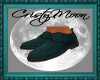 *CM*SUEDE SHOES-BLUE