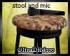 (OD) Stool and mic