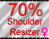 *M* Shoulder Resizer 70%