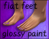 Flossy Feet Purple