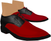 M Blk Red Dress Shoes