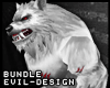 #Evil White Werewolf Top