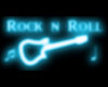 Neon Rock n Roll Sign