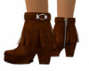 Gig-Brown Fringe Boots