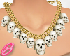 Cave Girl Necklace Gold