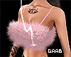 Fur Cropped | Pink