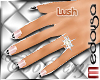 !M TS Lush hands blk tip