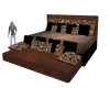 (BL)Poseless bed BROWN
