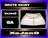WHITE SKIRT
