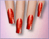 Lust Red Nails
