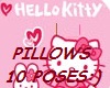 Hello Kitty Pillows 10 P
